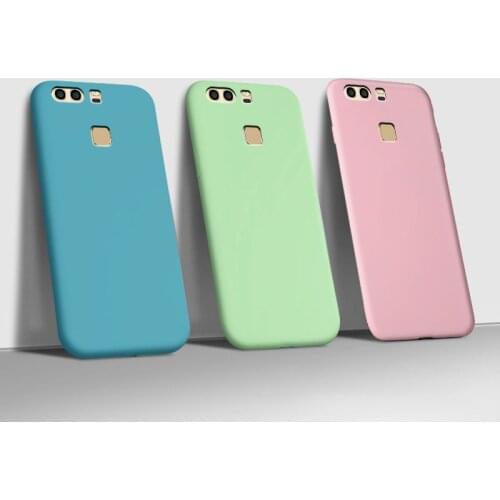 Fundas Case For Huawei P20 lite 2019 P10 Liquid soft Silicone Phone Case For Huawei mate 30 lite P9 Plus p20pro Back Cover armor