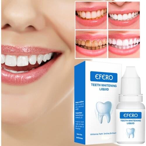 Efero Teeth Whitening Powder Natural Diamond Kit Effective Cleaning Serum Removes Plaque Stains Tooth Bleaching Tooth Tool TSLM1