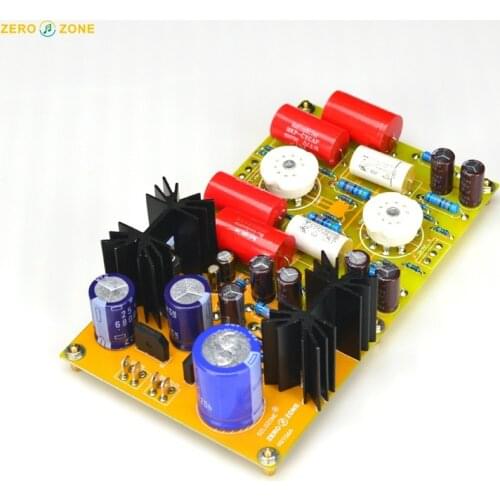 GZLOZONE Assembled PRT06A 12AX7+12AT7 Tube preamplifier baord Base on MATISSE circuit