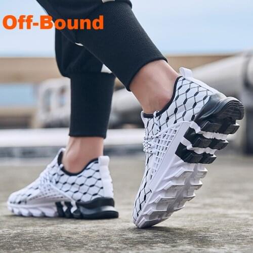Off-Bound Men Running Shoes Tennis Sneakers Blade Sport Shoes Chunky Platform Men Casual Shoes Training Sneakers Big Size 47