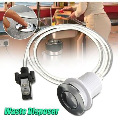 16A On/Off Push Button Switch Jet Tool Set Bath Hot Tub Spa Hose Air Pool Pneumatic Air Pressure Switch Knob For Waste Disposer