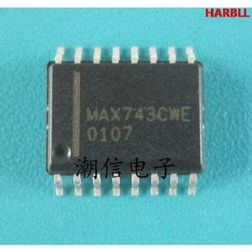 10Pcs MAX743CWE"SOP-16" New