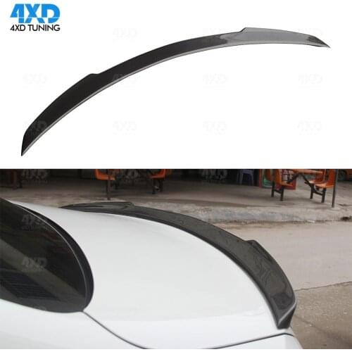 W205 Sedan Carbon Fiber Spoiler For Mercedes C63 AMG C220 C200 C250 C260 Rear Trunk Wing FD Style 2014 2015 2016 2017 2018 2019