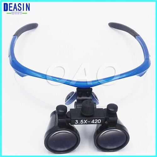 Dental Loupes dental glasses Dental equipment Surgical Medical 3.5X 420mm