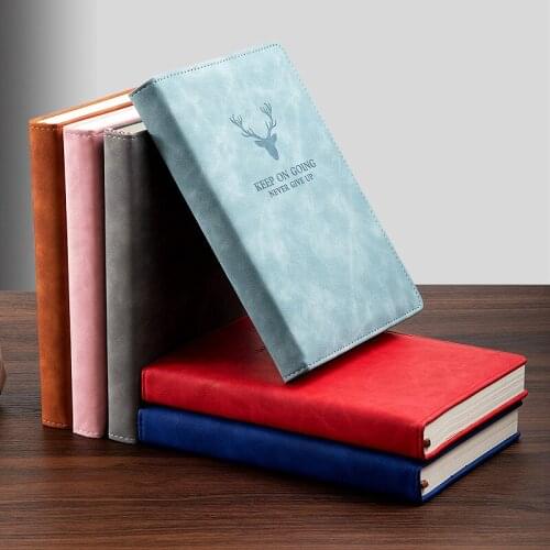 Notebooks Retro Diary Notepad Literature PU Leather Stationery Gifts Journals Planners Office School Supplies Sketch Books