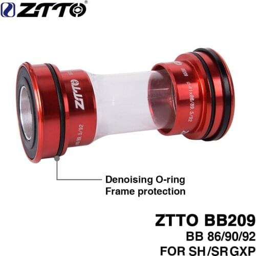ZTTO BB209 BB92 BB90 BB86 Press Fit Bottom Brackets for Road Mtb Bike Bicycle parts 24mm Crankset k7 GXP 22mm Super light 90g