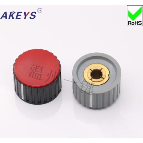 10 pcs KYZ-25-6.0 potentiometer rubber plastic color hat welding machine commonly used current adjustment knob switch