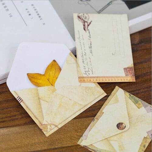 12pcs/lot Variety Designs Paper Envelope letter Paper Envelope fashion Gift Craft post vitations for office school