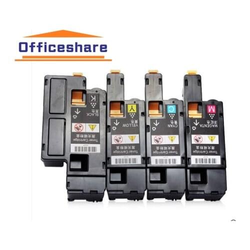 4pcs Toner Cartridges For Fuji Xerox Phaser 6020 6022 Workcentre 6025 6027 printer Compatible Xerox 106R02763 2760 /2761 /2762