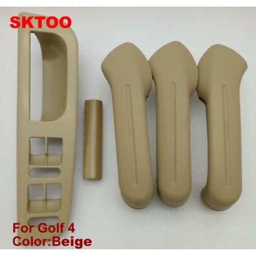 SKTOO 5pcs beige inner door handle free shipping for VW / Jetta Bora Golf 4 door handle / inner door handle / inner armrest