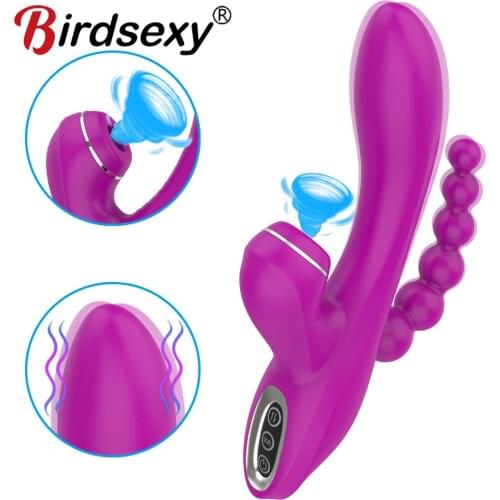 7*3 Speeds Rabbit Sucking Dildo Vibrator for Women Vagina Anal G Spot Clitoris Stimulator Female Masturbation Sex toys Vibrators