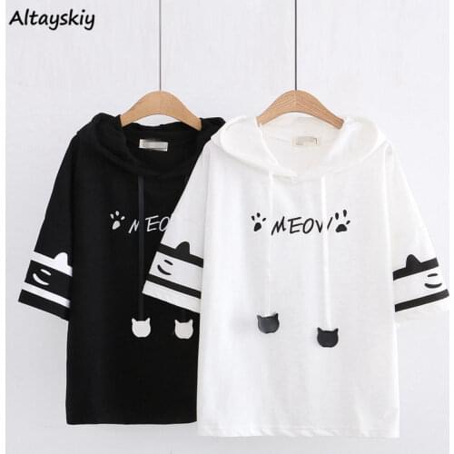 Женские футболки с капюшоном Altayskiy China At AliExpress