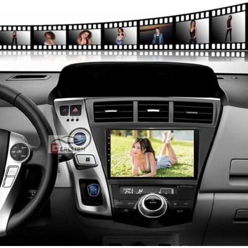 Android DSP Car Radio Multimedia Player For Toyota Prius V Plus Alpha LHD RHD 2012-2015 Video Navigation GPS no 2din dvd