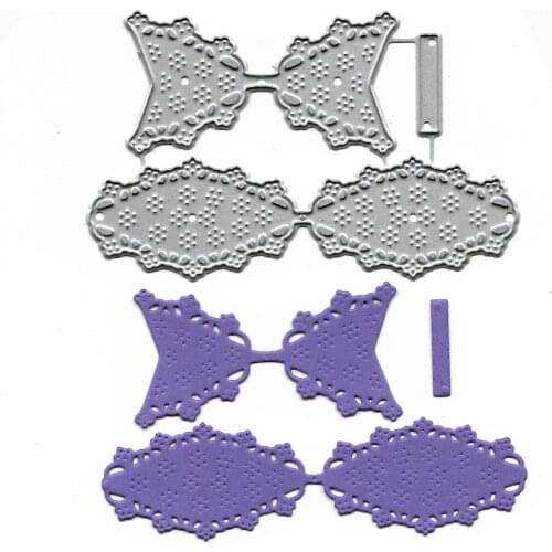 Bow Dies Troqueles Scrapbooking Card Making Album Decor Embossing Folder Stencil DIY Art Metal Cutting Mold Stamps And Dies New