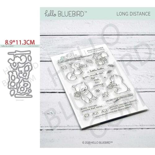 Squirrel brown bear Troqueles de corte de metal scrapbooking stamps and dies Metal die cutter for scrapbooking Dies scrapbooking