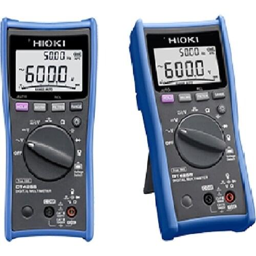HIOKI DT4255 Digital Mulimeter with Fuse-protected Terminals Ideal for Harsh Work Environments
