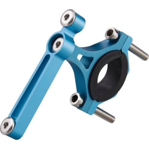 Bicycle Water Bottle Holder Adapter Handlebar Clip Mount Aluminum Alloy Mountain Bike Electric Bicycle Bottle Cage Bracket