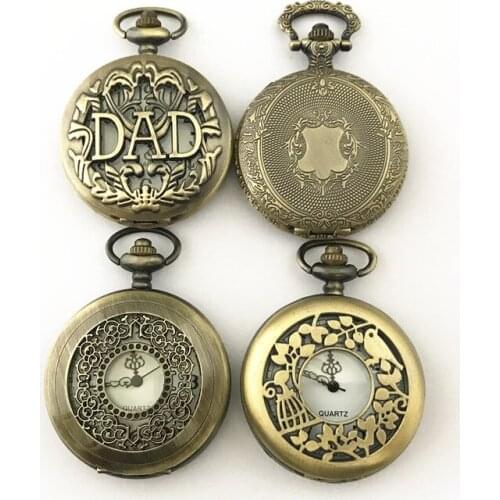 FANTASY UNIVERSE Freeshipping wholesale 20PC a lot pocket Watch necklace HRBBBB19