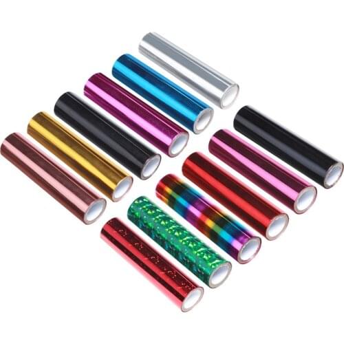 5M Hot Stamping Foil Paper(Can Be Used With Heat Foil Pen) Glimmer Foil Holographic Heat 1 Roll Foil Transfer Sheets DIY Crafts