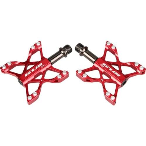 GUBG C009 Aluminum Alloy Bike Foot Pedal Bearing Ultralight Mountain Bike Equipping Dead Flying Pedal Bike Accessories Aluminum