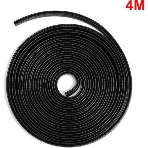 4M U Shape Car Dashboard Sealing Strips Waterproof Weatherstrip Rubber Sealing Automobiles Interior Accessories