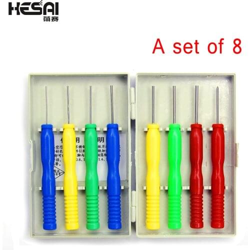 High Quality 8PCS/Lots Hollow Needles Desoldering Tool Electronic Components Stainless Steel Kits