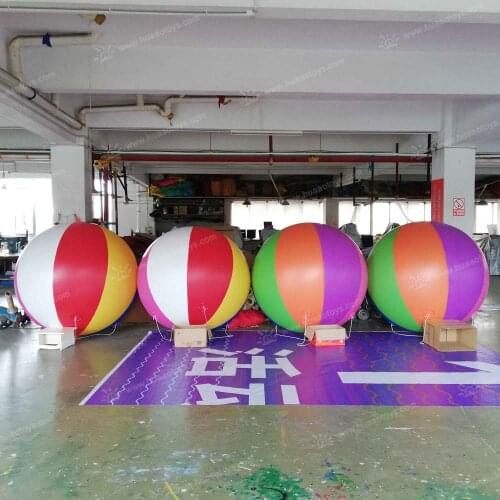Commercial colorful 1.5m Giant Inflatable balloon for Advertising,PVC Material Sky Sphere, Big Balls for Sale
