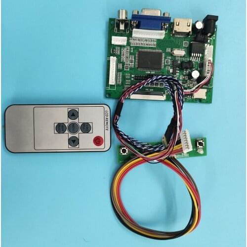 Kit Work for LP156WF2-TLA1/LP156WF2-TLA2 1920x1050 Controller Board Remote Display VGA AV LCD Driver Panel LED HDMI-compatible