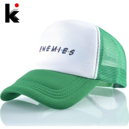 Summer Mesh Baseball Hat For Women Snapback Hip Hop Baseball Cap Men Fashion Letter Hats Unisex Streetwear Bone Visor Casquette