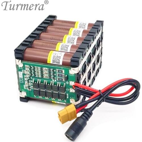 Lithium Battery 12V 15Ah 18650 HG2 3000mAh 3S5P 12.6V With 3S 40A BMS for E-scooter and Uninterrupted Power Supply 12V Turmera