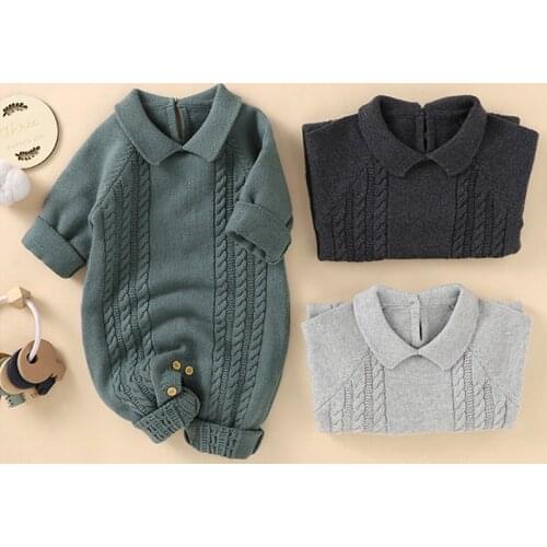 LZH Baby Clothes Store 2021 Autumn New Fashion Lapel Clothing For Newborn Jumpsuit Long Sleeve Toddler Baby Romper Kids Bodysuit