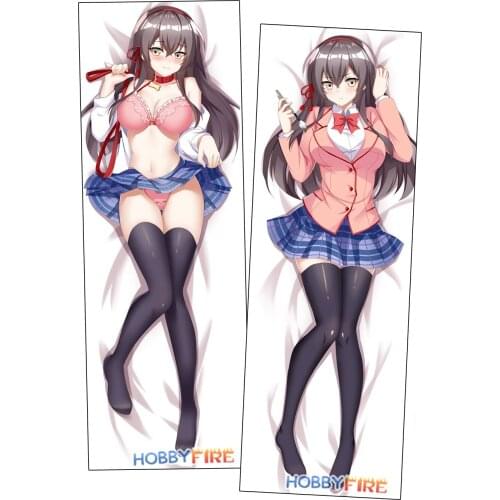 Hobby Express Anime Dakimakura Japanese Otaku Waifu Hugging Body Pillow Cover Sayuki Tokihara Hensuki 201108
