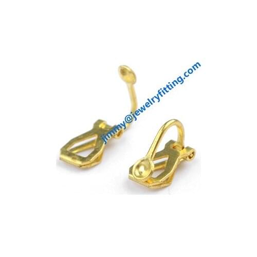 2014 New Fashion jewelry findingsbrass leverback earring clip ear wire clip earring fitting fashion jewelry findings