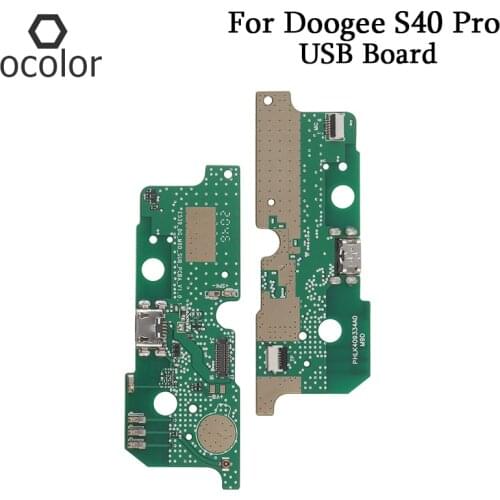 Ocolor For Doogee S40 Pro Connector Board Assembly Repair Parts For Doogee S40 Pro USB Board Phone Charging Dock Accessories