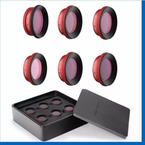 PGYTECH DJI MAVIC Air Professional Lens Filter UV CPL ND4 ND8 ND16 ND32 ND64 PL Pro Filters kit NDPL 8 16 32 64