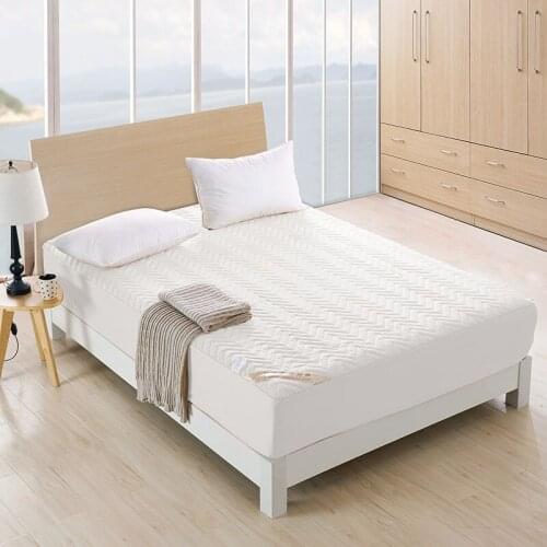 VESCOVO twin full queen fitted sheet mattress cover with elastic rubber band bed sheet