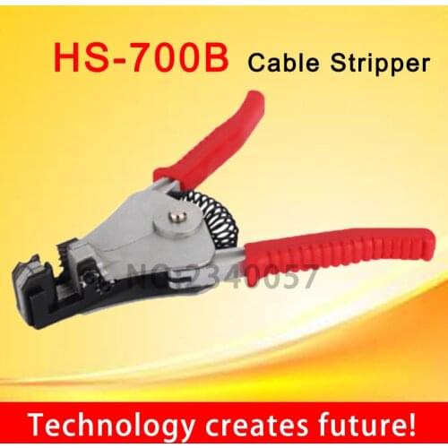 HS-700B Self-Adjusting insulation Wire Stripper automatic wire strippers stripping range 0.5-6mm2 Cable S