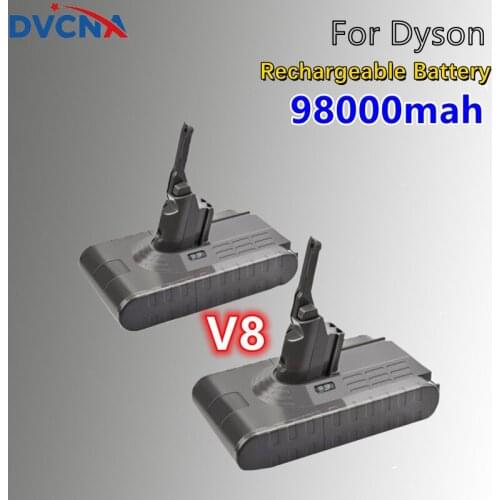 Dyson V8 21.6V 98000mAh Replacement Battery for Dyson V8 Absolute Cord-Free Vacuum Handheld Vacuum Cleaner Dyson V8 Battery