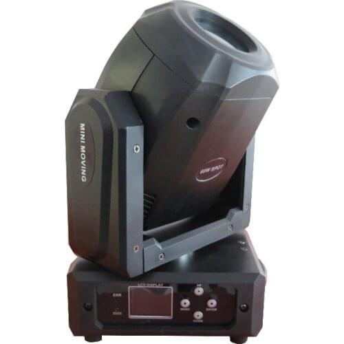 60W White Led lamp mini moving head spot gobo dmx stage light 3 facet prism effect with rotated gobo wheel for bar ktv party