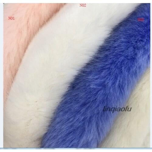 Thickened faux-wool plush fabric Super soft imitation rabbit fur,170*90cm (one yard) One pcs