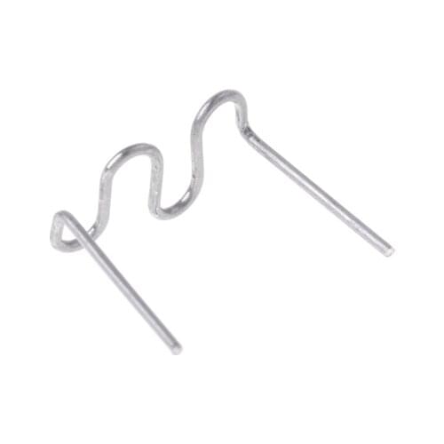 100 Pcs/Set Precut 0.8mm Wave Flat Hot Staples For Plastic Stapler Repair Welder