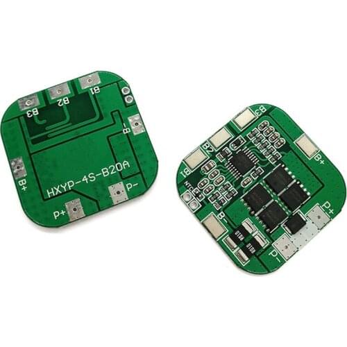 4S 14.8V lithium battery protection board overcharge and over discharge short circuit protection 20A current limit protection