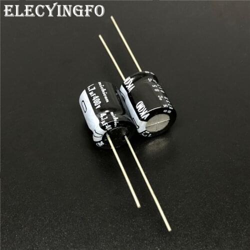 5pcs/50pcs 4.7uF 400V NICHICON VK Series 10x12.5mm 400V4.7uF High Quality Aluminum Electrolytic Capacitor