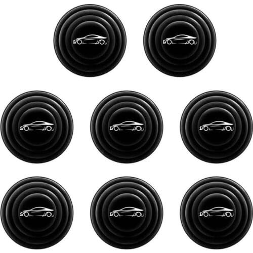 8pcs Car Door Anti-collision Protector Bar Stickers Side Edge Protection Guards Self Adhesive Replacement Car Door Protector