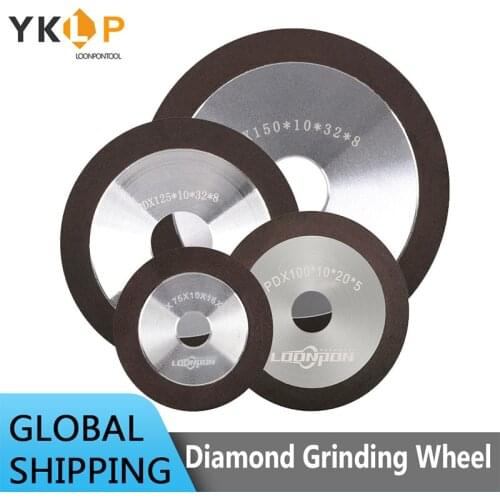 4" 5" 6" Diamond Grinding Wheel Carbide Cutter Grinder Disc 150/180/240/320 Grit