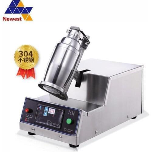 Stainless steel bottle 750ml cocktail wine shaker machine,horizontal shaking machine for boba milk tea