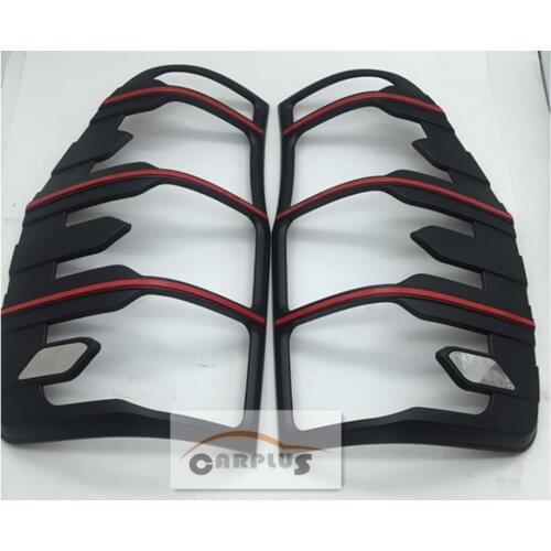 Black Accessories Tail Lights Covers 2015 for RANGER T7 black ranger rear lamp free shipping high qulity car accessories