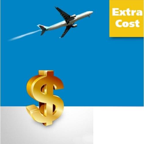 Extra cost for accessories or special shipment service