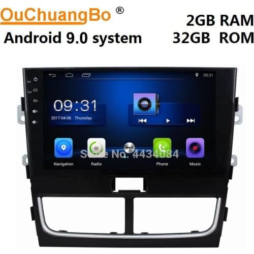 Ouchuangbo car gps audio head unit stereo android 9.0 for FAW Besturn B30 2015 support USB SWC wifi 4*45 Watts 1080P 4 core