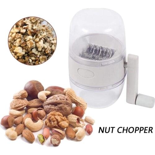 Hand Crank Nut Chopper with Handle Tool masher peanut sesame walnut crusher Kitchen fruit Tools Grinder Grindor #419